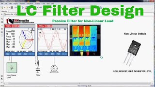 Lowpass LC filter Design amp Application with MATLAB 2018 [upl. by Yanel]