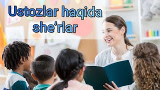 Ustozlar haqida sherlar [upl. by Letsou]