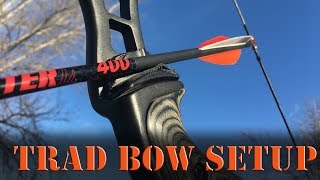 How to set up a Traditional Bow longbow or Recurve [upl. by Hovey830]