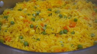 Arroz con vegetales súper fácil y delicioso [upl. by Intosh]