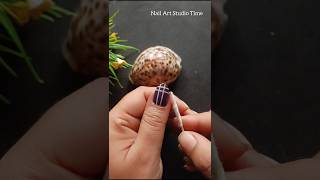 Line nail art by stripe taping nailart nails naildesign nailtutorial ytshorts [upl. by Erik733]