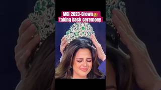 MGI 2023 Crown taking back ceremony [upl. by Robillard842]