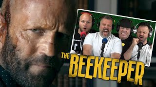 First time watching Beekeeper movie reaction [upl. by Allebasi]