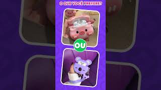 🔄QUIZ O QUE VOCÊ PREFERE 🎀💜 Edição ROSA vs ROXO  Leo quiz quiz [upl. by Kassaraba641]