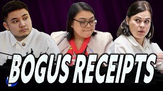 Duda si Rodge Gutierrez sa 158 na tila BOGUS Receipts mula sa OVP [upl. by Iramohs]