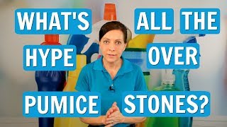 How to Clean with Pumice Stones [upl. by Harobed]