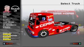 Super Trucks Racing 2003 PS2  All Truck  Gameplay [upl. by Debbra]