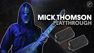 Mick Thomson Slipknot Fishman Fluence Pickups Signature Series  Playthrough [upl. by Rist]