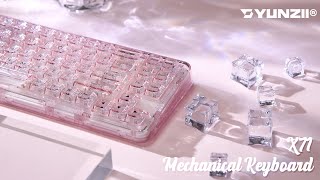 Are you looking for a keyboard as transparent as ice cubes [upl. by Goddord]