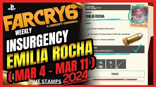 Far Cry 6  Insurgency  Emilia Rocha  Mar 4  Mar 11  Walkthrough  No Commentary  4k [upl. by Pillihpnhoj]