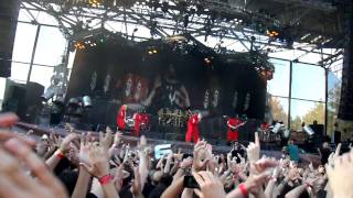 Slipknot Psychosocial Live in SF 2011 Greece [upl. by Rolando779]