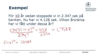 Ekvationer och ekvationssystem [upl. by Jamill]