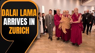 Dalai Lama Arrives in Zurich to Warm Welcome Amid International Attention  News9 [upl. by Tiana463]