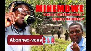 🔴MINEMBWE 2 UN CONFLIT NATIONAL OU INTERNATIONAL Dr ALHONGO A SOSOLI [upl. by Barling]