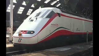 TRENI Frecciabianca 9712 VeneziaTorino  Milano Centrale HD [upl. by Welch]