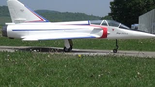 Special RC JET MIRAGE 2000 with a WOOD Impeller [upl. by Ial]