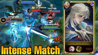 INTENSE MATCH🔥PRO HIGH RANK PLAYERS WONT ACCEPT DEFEAT💪HEINO GAMEPLAY HONOR OF KINGS [upl. by Barrow111]