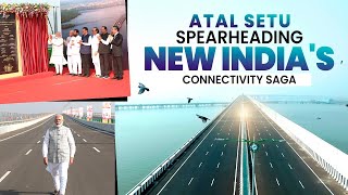 Atal Setu Navigating Indias unstoppable march towards progress [upl. by Wakeen]