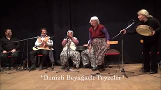 Denizli Beyağaçlı Teyzeler Kaşık Havası Halk Sanatçıları Konserleri [upl. by Chor]