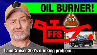 The V6 turbo diesel Landcruiser 300 oil consumption problem  Auto Expert John Cadogan [upl. by Yehs]