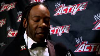 Booker T comments on how he felt on stage at the 2013 WWE Hall of Fame Induction ceremony WWEcom E [upl. by Slinkman]