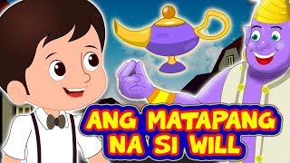 Kwentong Pambata Tagalog  Ang Matapang na si Will at ang Genie  Filipino Moral Stories  Pambata [upl. by Hoeg431]