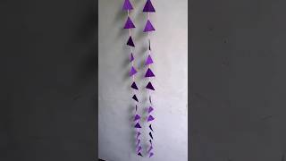 Paper wall hanging for diwali Diwali decoration art trendingshorts artandcraft diyadecoration [upl. by Jewel]