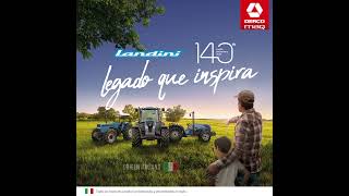 Landini 140 años trabajando tu campo dercomaq [upl. by Ecinej]