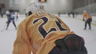 Nashville Predators Practice  Centennial Sportsplex  42518 [upl. by Netsryk]