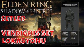 Verdigris Set Lokasyonu  Elden Ring Shadow Of The Erdtree SET ARMOR [upl. by Etz312]