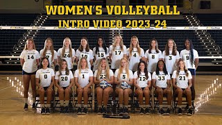 Womens Volleyball Intro Video 2324 [upl. by Nnylkcaj]