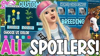 ALL SPOILERS GEN 4 HORSES CUSTOM HS FRECKLES BREEDING CHANGE PLAYER NAME MULTIPLAYER ❗❗ [upl. by Kramnhoj]