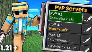 Best Minecraft PvP Servers For Minecraft PEJava  121 Minecraft PvP Servers 05 [upl. by Ydennek]