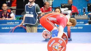 Apti Aukhadov RussiaWeightlifting Mens 85 kg [upl. by Werda]