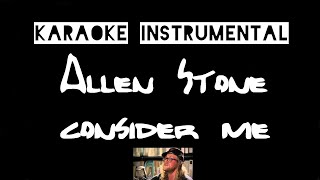 Allen Stone  Consider Me  Full instrumental with lyrics [upl. by Humph]