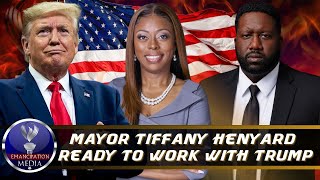 Super Mayor Tiffany Henyard Wants To Work With Trump When He Returns To White House [upl. by Atinaw]