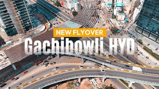 🚧 Gachibowli Flyover Update 🚧 hyderabadinfrastructure [upl. by Eneres661]