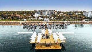 Voyage Sorgun Hotel 5 Side Turkey [upl. by Remas]