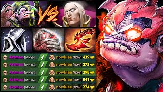 Pudge vs Invoker MID  Pudge Official [upl. by Aiel617]