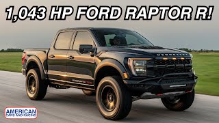 The Hennessey VelociRaptoR 1000 Is A 1043 HP Pickup [upl. by Raffo]