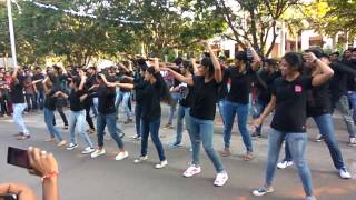 Pondicherry University Vanicom 2017 Flashmob [upl. by See]