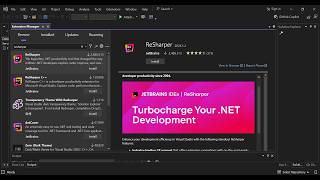 Resharper in Visual Studio 2022 Getting Started [upl. by Elliott332]