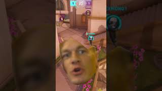 Moronic Soldier player got caught lying Salty Overwatch Short overwatch2 OW2 Funny [upl. by Eudo]