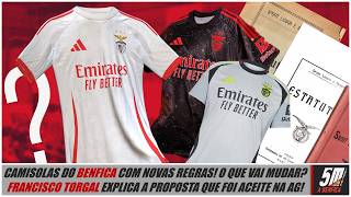 🦅 As novas regras para as camisolas do Benfica Como fica a relação entre o Benfica e a Adidas 🦅 [upl. by Ojoj170]