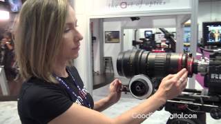 NAB 2015 Angenieux Optimo Style 25250 [upl. by Vernor]