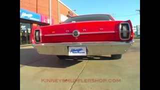 1968 Ford Torino GT Flowmaster Super 44 Custom Dual By Kinneys [upl. by Rosane]