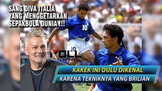 Roberto Baggio Pemain Legendaris Italia Dengan Skill Diatas RataRata [upl. by Salot]