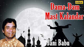 DamaDam Mast Kalandar  qawali by jani babu [upl. by Anilah]