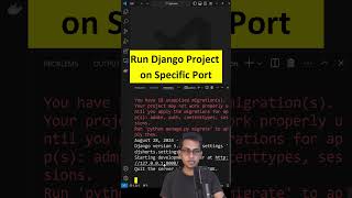 Run Django 5 Project Server [upl. by Atteynot809]