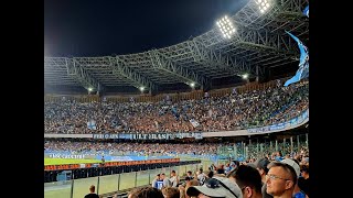 Napoli vs Bologna 25824 30  last goalpost game celebration [upl. by Driscoll]